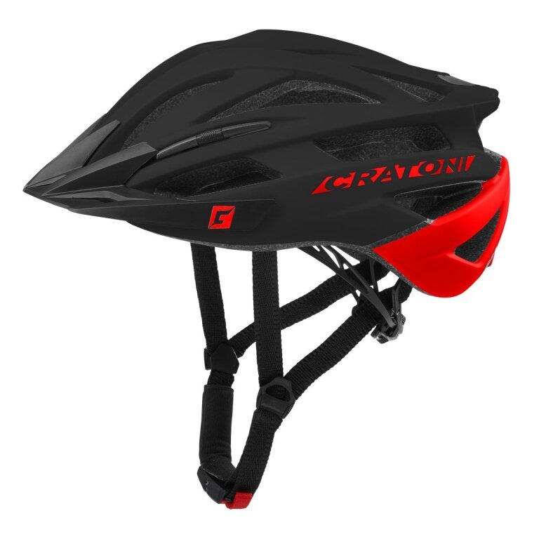 Cratoni bike helmet Agravic matte black/red