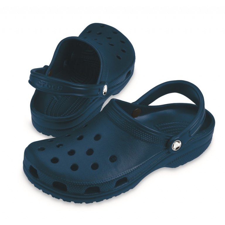 Crocs Classic Clog Sandal navy blue