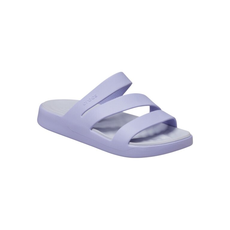 Crocs Getaway Strappy Sandals (lightweight, seamless, flexible) violet ladies