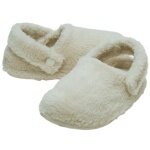 Crocs Classic Cozzzy Slippers (Faux Fur, Warm) Natural White Children - 1 Pair