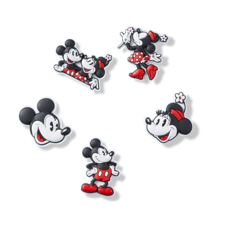 Crocs Jibbitz Mickey and Minnie - 5 pieces