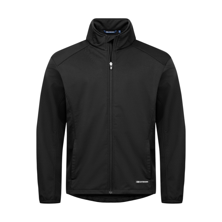 Cutter&Buck Softshell Jacket Oak Harbor (Stretch Material) black men's