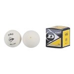 <div>Dunlop Squash Ball Pro (2 Point) <b>WHITE</b> - 1 Ball</div>