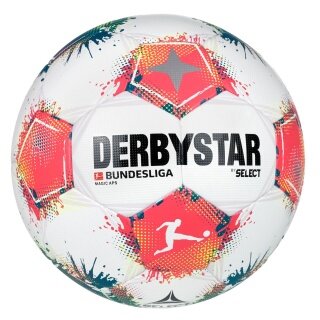 Derbystar Football Bundesliga Magic APS v25 2025/2026 white/green/red