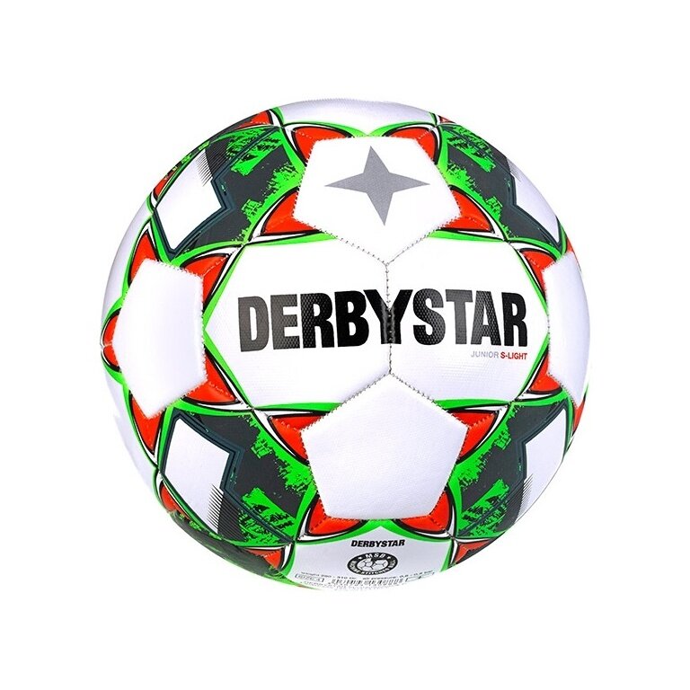 Derbystar Football Junior S-Light v23 (Leisure Ball) white/green/red - 1 ball