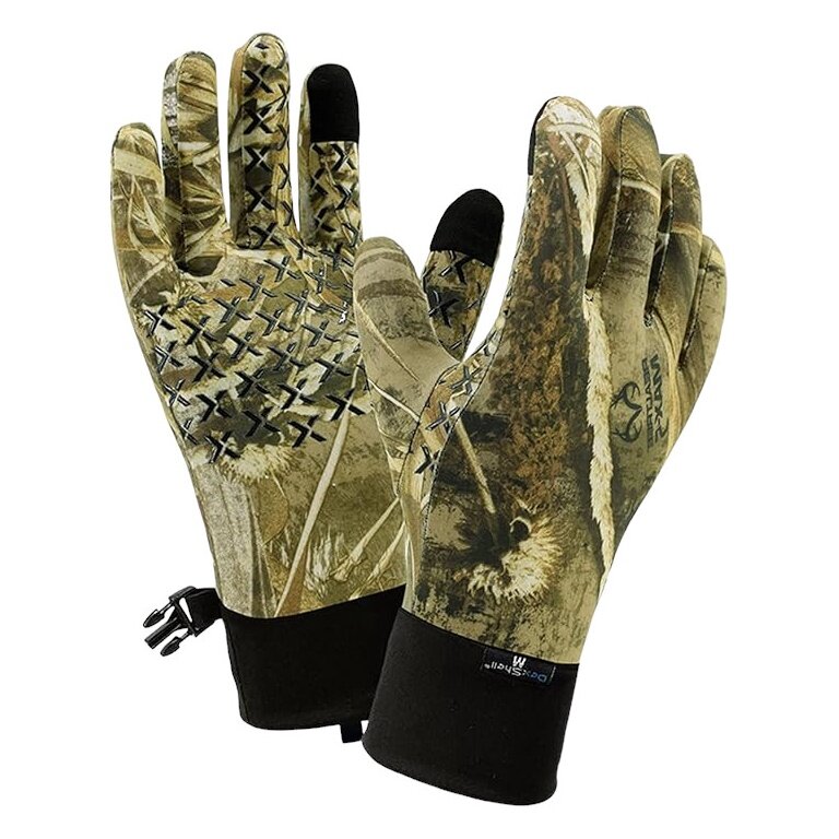 DexShell Gloves StretchFit (waterproof, breathable) camo green - 1 Pair
