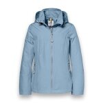 District Transition Jacket Forget Me Not (with hood, water-repellent) blue ladies