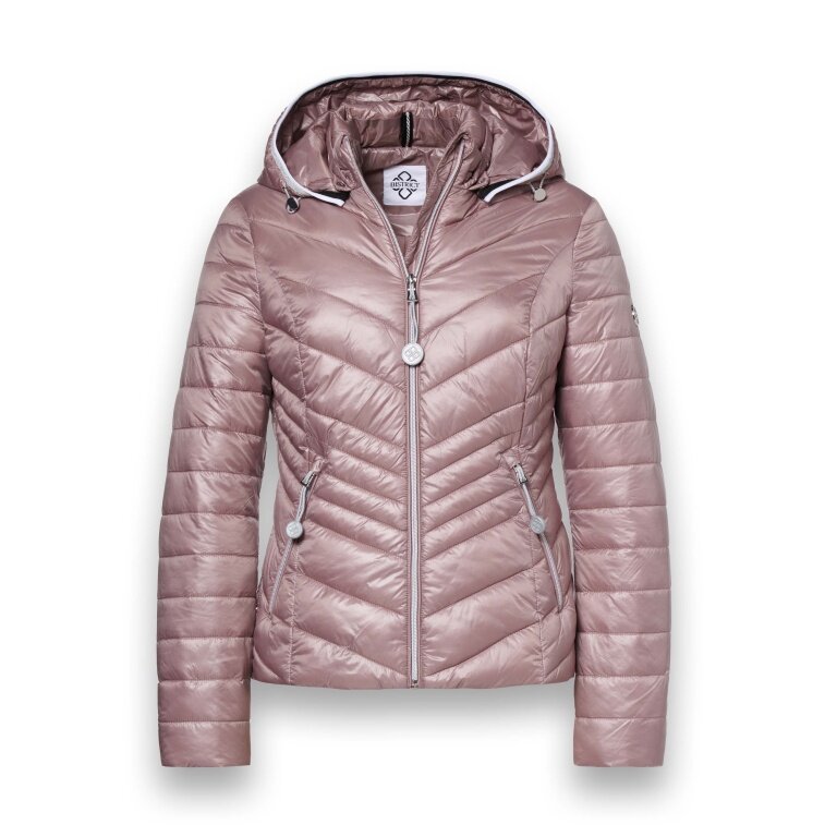 District Transition Jacket Magnolia (with hood, water-repellent) pink ladies