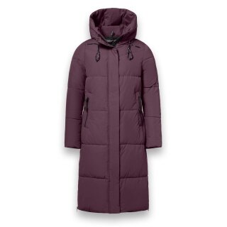 District Winter Puffer Coat Dumbbell (water-repellent) burgundy Ladies