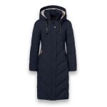 District Winter Padded Coat Corvara (water-repellent, warm) navy blue ladies