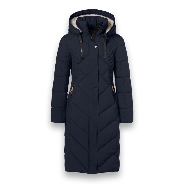 District Winter Padded Coat Corvara (water-repellent, warm) navy blue ladies