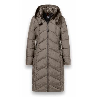 District Winter Padded Coat Arosa (Water-Repellent) Olive Green Ladies