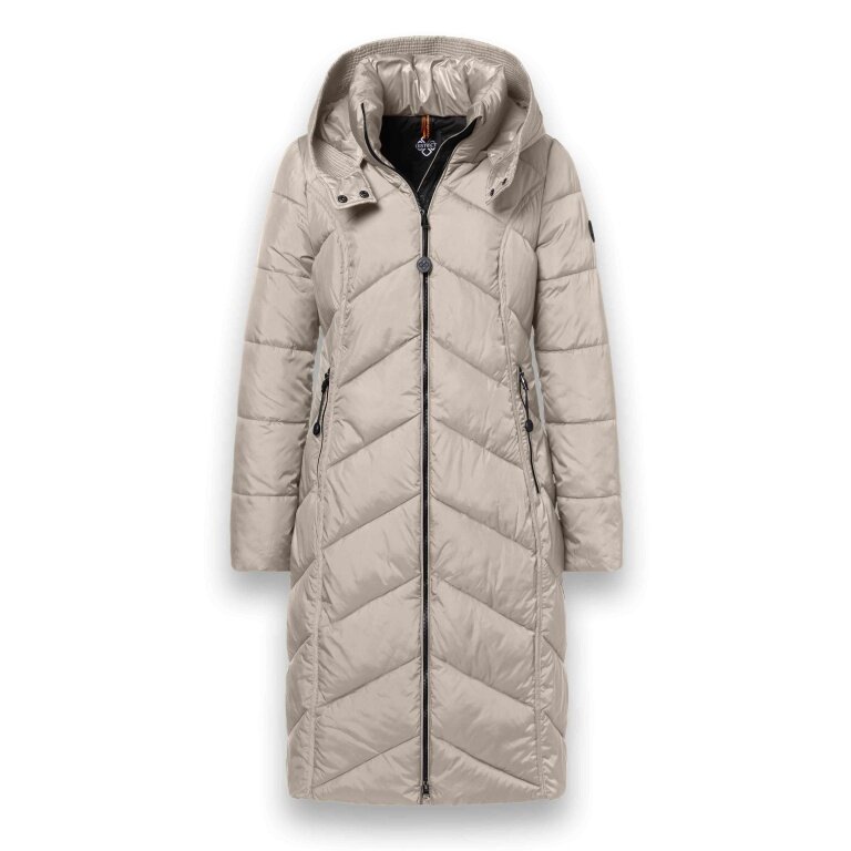 District Winter Padded Coat Arosa (water-repellent) beige Ladies