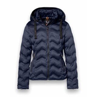 District Winter Jacket Snowbird (with hood, water-repellent) navy blue ladies