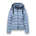 District Winter Jacket Snowbird (with hood, water-repellent) light blue ladies