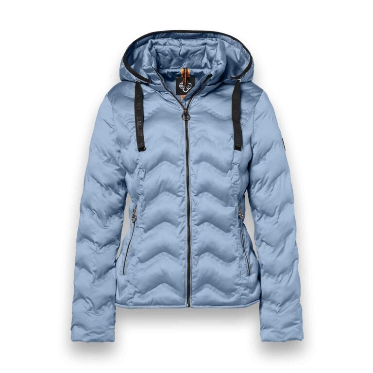 District Winter Jacket Snowbird (with hood, water-repellent) light blue ladies