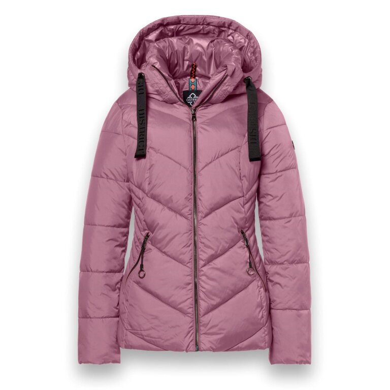 District Winter Jacket Val Thorens (with hood, water-repellent) pink ladies