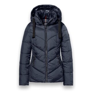District Winter Jacket Val Thorens (with hood, water-repellent) dark blue ladies