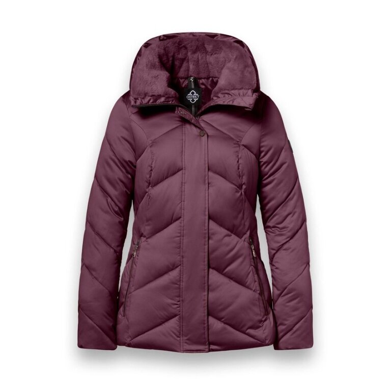 District Winter Jacket Verbier (lined, water-repellent) burgundy ladies