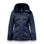 District Winter Jacket Verbier (padded, water-repellent) navy blue ladies