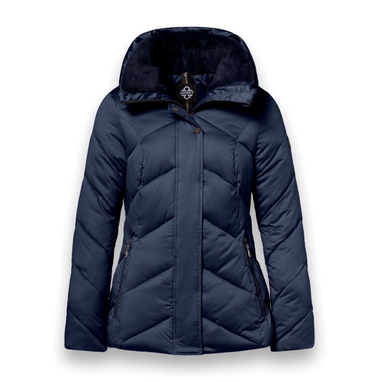 District Winter Jacket Verbier (padded, water-repellent) navy blue ladies
