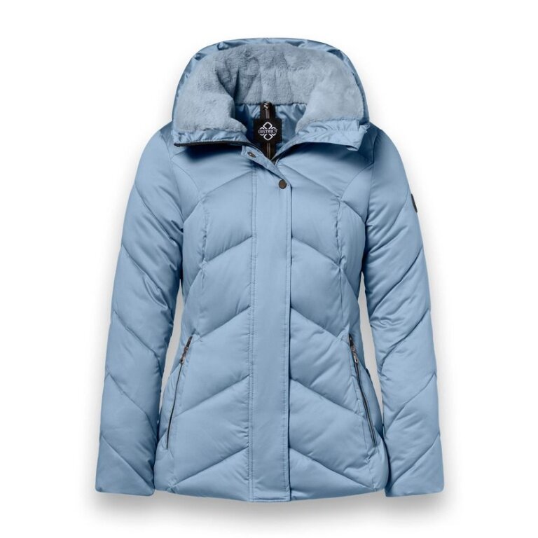 District Winter Jacket Verbier (padded, water-repellent) light blue ladies