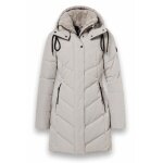 District Winter Coat Zodiac (with hood, warm, water-repellent) beige ladies