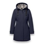 District Winter Coat Parkcity (warm, windproof, water-repellent) dark blue ladies