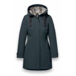 District Winter Coat Parkcity (warm, windproof, water-repellent) dark green ladies