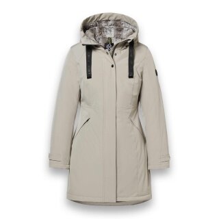 District Winter Coat Parkcity (warm, windproof, water-repellent) beige ladies