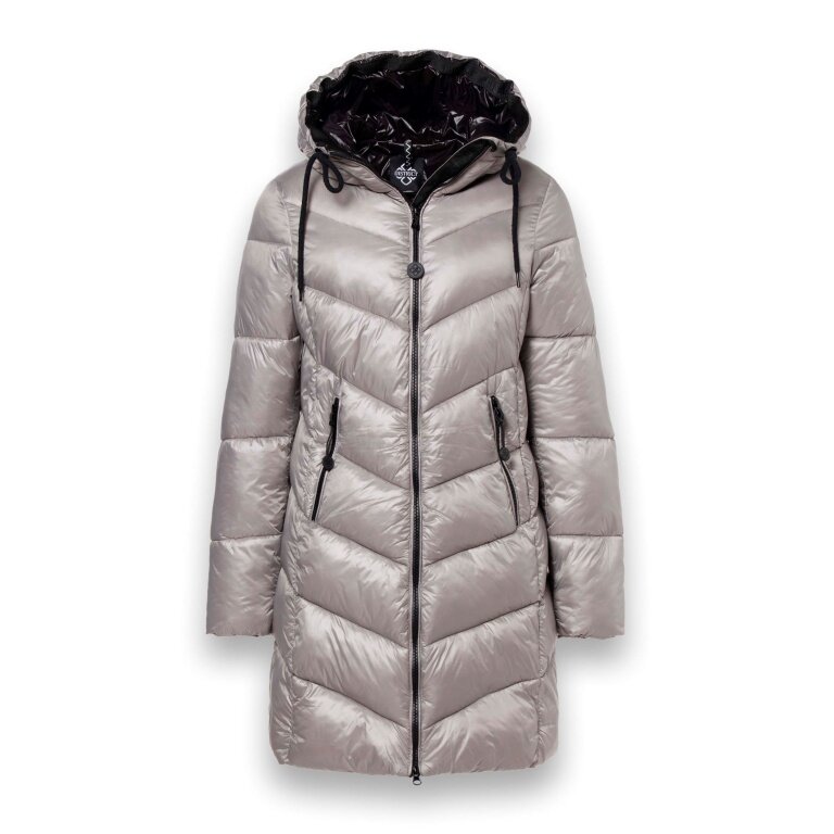 District Winter Coat Sapporo (with hood, water-repellent) light pink ladies
