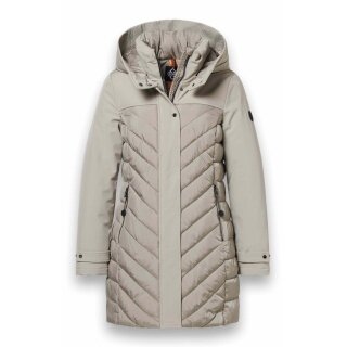 District Winter Coat St Moritz (warm, water-repellent) beige ladies