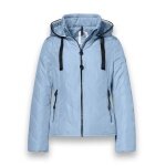 District Transition Jacket Bluebell (with hood, water-repellent) light blue ladies
