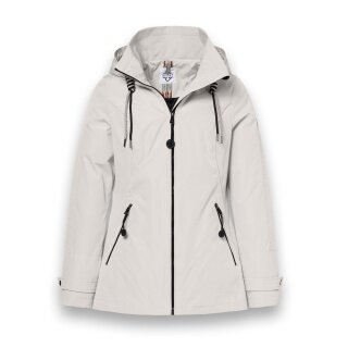 District Transition Jacket Cosmos (with hood, water-repellent) sand brown ladies