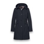 District Transition Jacket (Parka) Lotus with Hood Navy Blue Ladies