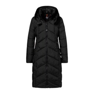 District Winter Padded Coat Arosa (water-repellent) black ladies