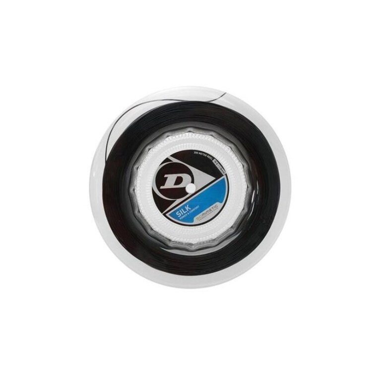 Dunlop Squash String Silk black 200m roll