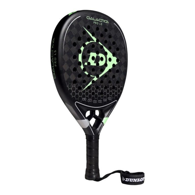 Dunlop Padel Racket Galactica Pro LS 365g/Round/Tournament black