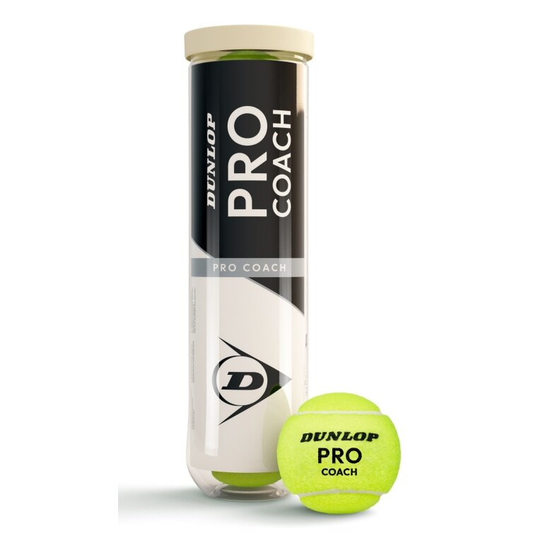 Dunlop Tennis Balls Pro Coach Can 18x4 in Box