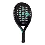 Dunlop Padel Racket Megamax 365g/Round/Recreational black