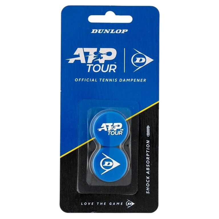 Dunlop vibration dampeners Flying D 2025 blue - 2 pieces