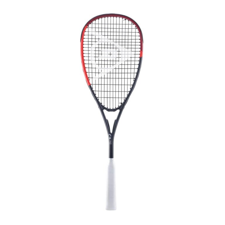 Dunlop Squash Racket CX Team 125g/balanced black/red - strung -