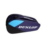 Dunlop Tennis Racket Bag FX Club (Racket Bag, 2 Main Compartments) 2026 Purple/Black 10-Pack