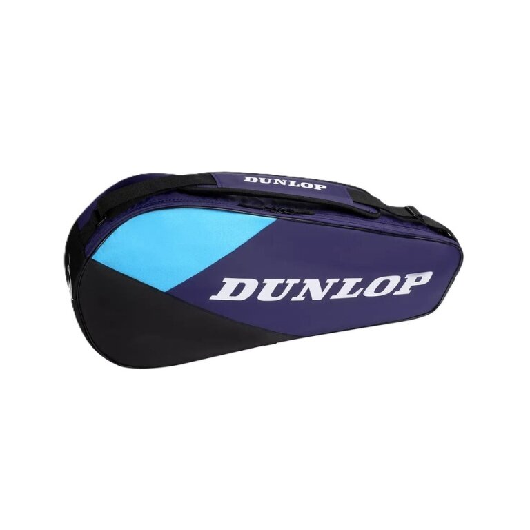 Dunlop Tennis Racket Bag FX Club (Racket Bag, 1 Main Compartment) 2026 Purple/Black 3-Pack