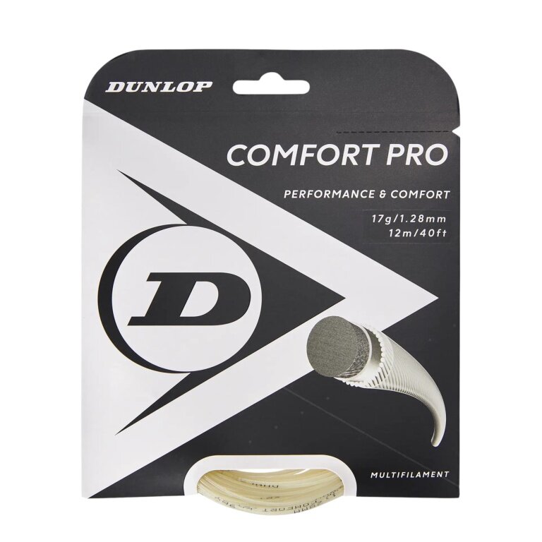 Dunlop Tennis String Comfort Pro (Arm Protection + Touch) natural 12m set