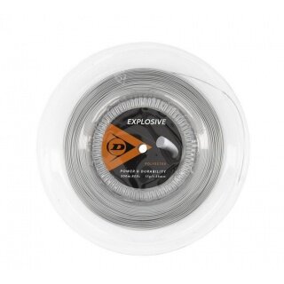 Dunlop Tennis String Explosive (Durability) silver 200m roll