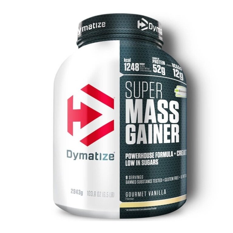Dymatize Super Mass Gainer Powder Vanilla 2943g Tub