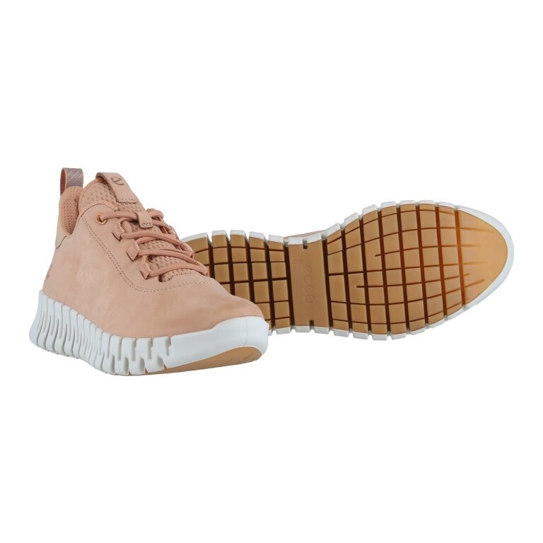 ECCO Sneaker Gruuv Lea (soft nappa leather) light brown ladies