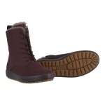 ECCO Winter Boots Soft 7 Tred (Nubuck Leather, Warm Lining) Garnet Red Ladies