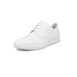 ECCO Leisure Derby Sneakers (ECCO leather) white men's